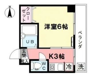パルクベール井荻【2階】の間取り