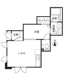 HERITAGE【1階】の間取り