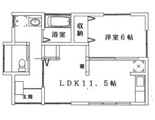 埼玉県春日部市備後東8【一戸建】の間取り