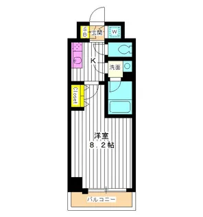 東京都練馬区中村北2【マンション】の間取り