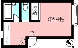 メゾンツカサII【2階】の間取り