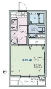 ルクール氷川台【1階】の間取り
