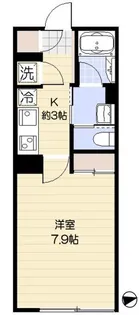 アピエレガーデン【1階】の間取り