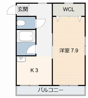 ユートピア浅井【1階】の間取り
