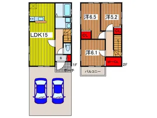 埼玉県さいたま市岩槻区本丸1【一戸建】の間取り