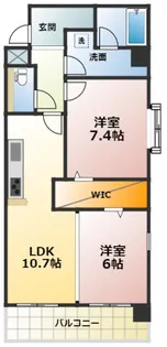 サンコートAi【5階】の間取り