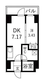東京都墨田区千歳3【マンション】の間取り