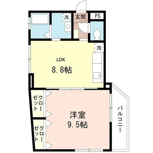 エスペランサ未来【3階】の間取り