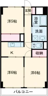 グローバル錦【8階】の間取り