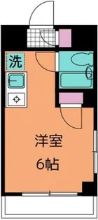 インペリアル京王多摩川フラット【1階】の間取り