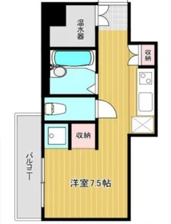 ドルミ錦糸町・大興ビル【10階】の間取り