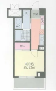 東京都目黒区鷹番3【マンション】の間取り