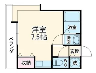ウッドベルV【1階】の間取り