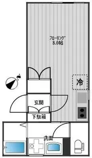 パークヒルズ ザ・名主の滝公園【2階】の間取り