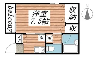 千葉県浦安市当代島2【アパート】の間取り