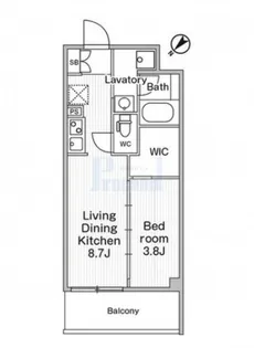コンフォリア・リヴ巣鴨【4階】の間取り