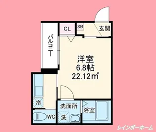 GRADUS妙典【2階】の間取り