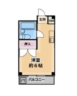 コーポM1【2階】の間取り