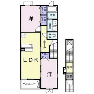 埼玉県川口市大字安行【アパート】の間取り