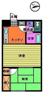 レジオンド・ヌールII【2階】の間取り