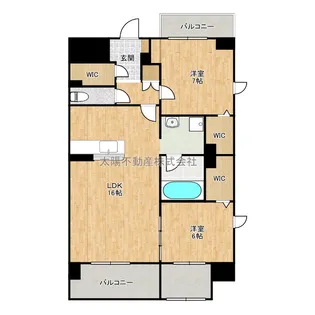 福岡県福岡市博多区博多駅南2【マンション】の間取り