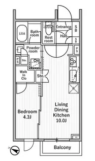 nido MOTOHASUNUMA(ニドモトハスヌマ)【1階】の間取り