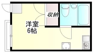 メゾンデボナール【1階】の間取り