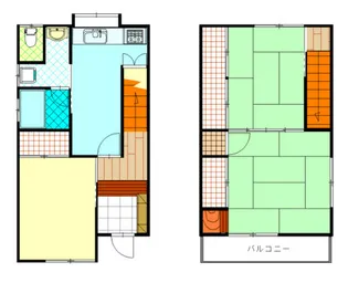 岡山県岡山市北区奉還町4【一戸建】の間取り