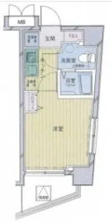 ジュエル大森山王【6階】の間取り