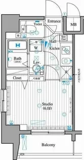 ガーラ・ステーション新丸子【9階】の間取り