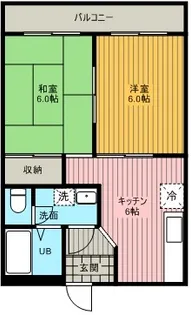 ボナール【3階】の間取り