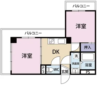 富士昭和ビルII【6階】の間取り