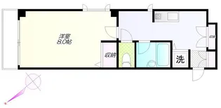 クライムアミ【4階】の間取り