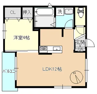 シェルパール吉祥寺【2階】の間取り