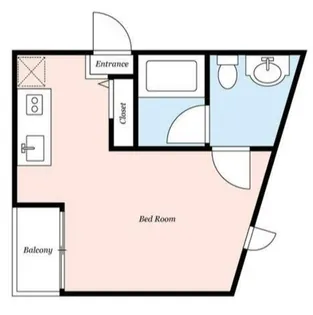 Ludens戸越公園II【4階】の間取り