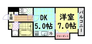 Rainbow Court PartIII【10階】の間取り