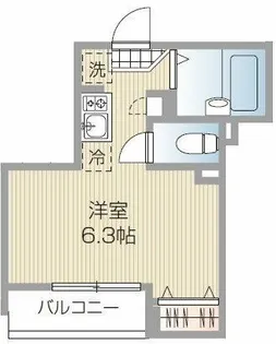 フェリーチェ川口元郷A【3階】の間取り