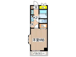 メゾンアイル【3階】の間取り