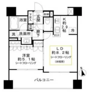 ガーラ・レジデンス文京本郷【3階】の間取り