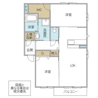 Vendome【1階】の間取り