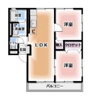トゥインクル I【1階】の間取り