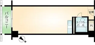 熱海パークマンション【5階】の間取り