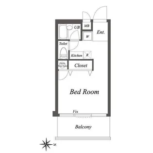 グローバルK【7階】の間取り