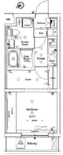 AXAS国分寺【2階】の間取り