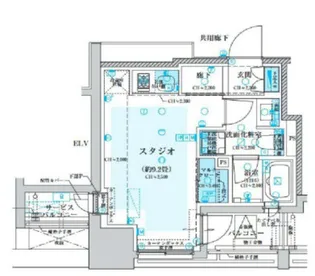 クラッシィハウス神田美土代町【10階】の間取り