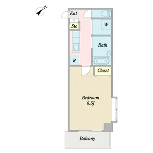 TOMORROW SECUA【3階】の間取り