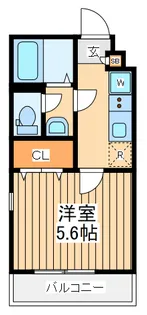 リブリ溝ノ口【3階】の間取り