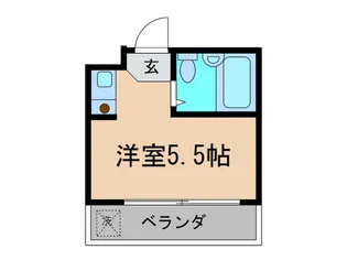 クアルト上井草【2階】の間取り