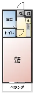 ムーンパレス【2階】の間取り