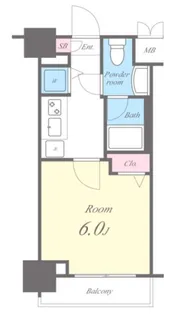 セイワパレス東三国駅前【10階】の間取り